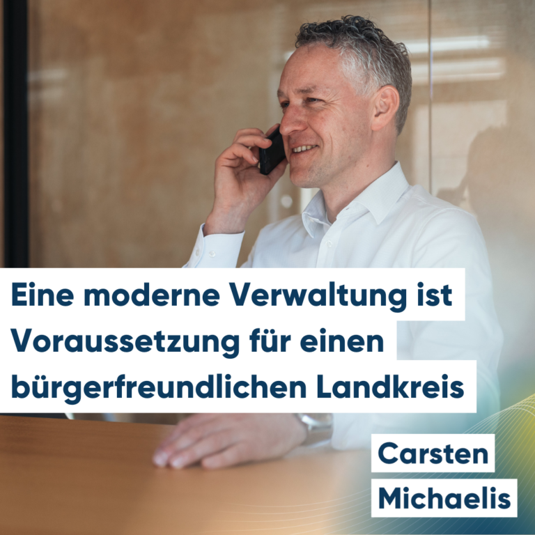 Moderne Verwaltung für einen bürgerfreundlichen Landkreis